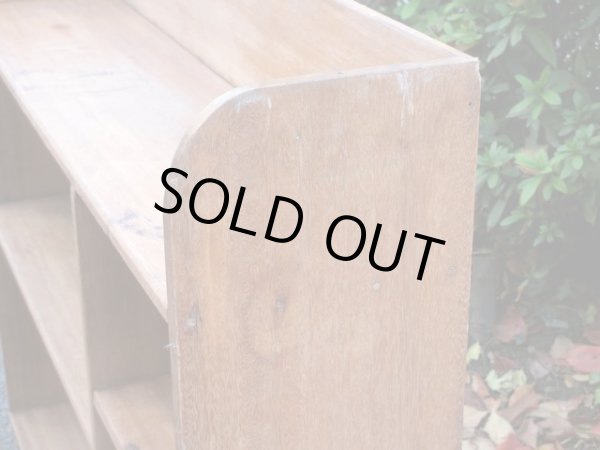 画像6: アンティーク 木味良い 飾り棚 シェルフ