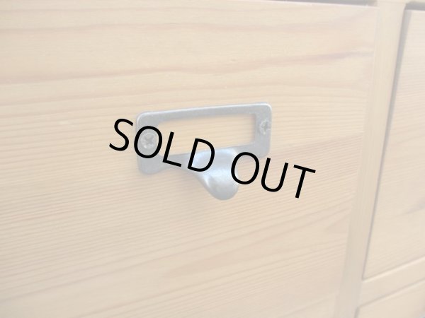 画像16: パイン無垢材の16杯引出し ドロワー チェスト