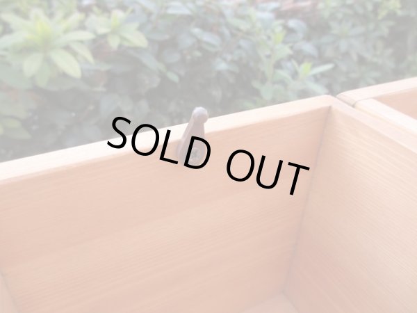 画像14: パイン無垢材の16杯引出し ドロワー チェスト