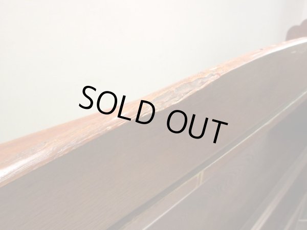 画像8: アンティーク 横長の楔本棚