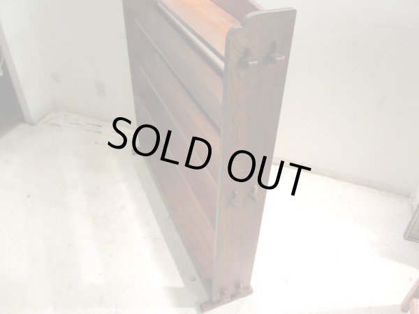 画像9: アンティーク 横長の楔本棚