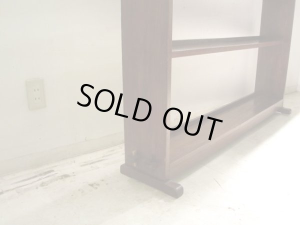 画像12: アンティーク 横長の楔本棚