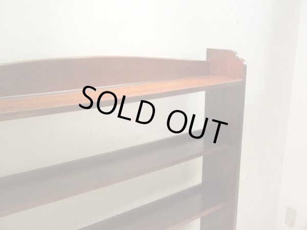 画像4: アンティーク 横長の楔本棚