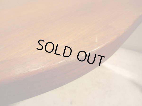 画像9: 北欧デザイン チーク材のエクステンションテーブル