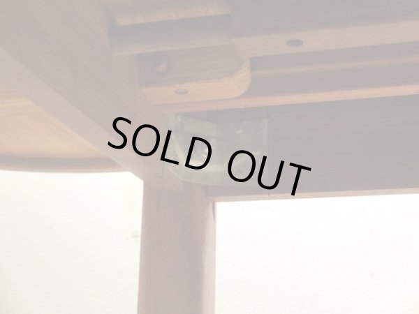 画像14: 北欧デザイン チーク材のエクステンションテーブル