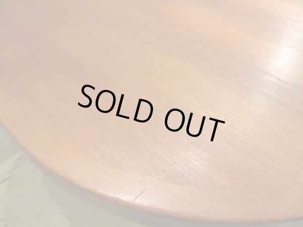 画像8: 北欧デザイン チーク材のエクステンションテーブル