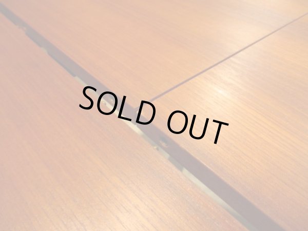 画像11: 北欧デザイン チーク材のエクステンションテーブル