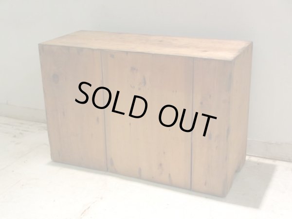 画像6: アンティーク 素朴な木味の整理棚