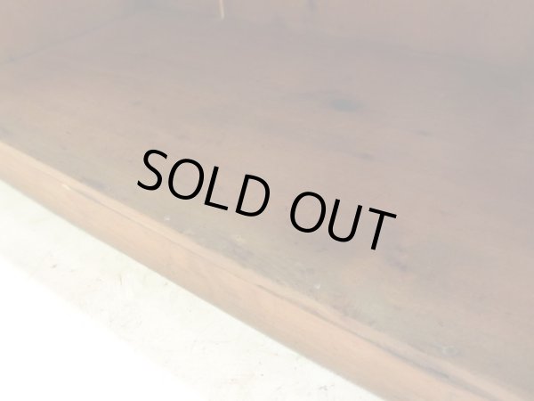 画像10: アンティーク 素朴な木味の整理棚