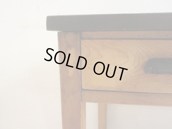 画像9: アンティーク モダンな色味の平机