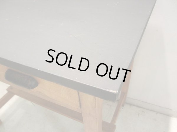 画像12: アンティーク モダンな色味の平机