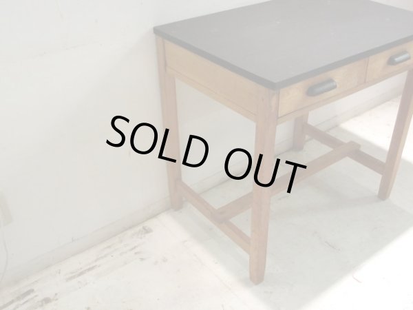 画像7: アンティーク モダンな色味の平机