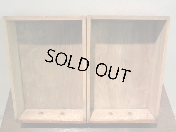 画像14: アンティーク 深い木味の平机