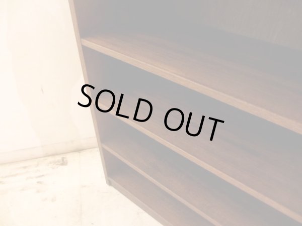 画像5: アンティーク ラワン無垢材の収納棚 (1)