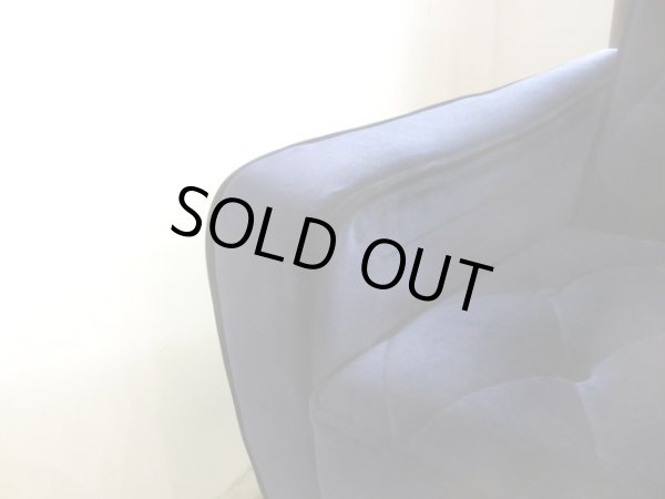 画像10: レトロモダンなネイビーの3人掛けソファ 3P