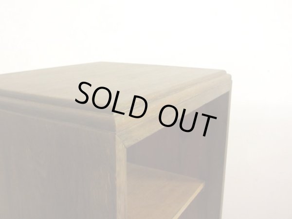 画像5: ヴィンテージ オーク無垢材の飾り棚