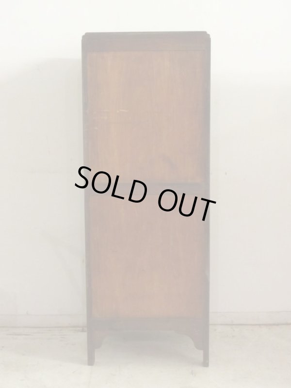 画像3: ヴィンテージ オーク無垢材の飾り棚