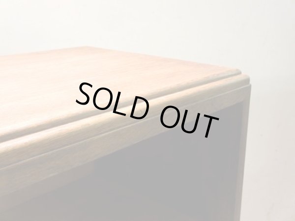 画像7: ヴィンテージ オーク無垢材の飾り棚