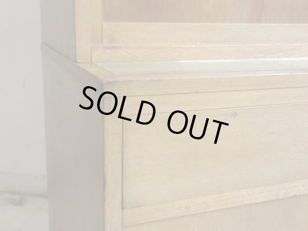 画像11: 木味良い ヴィンテージガラス戸棚 