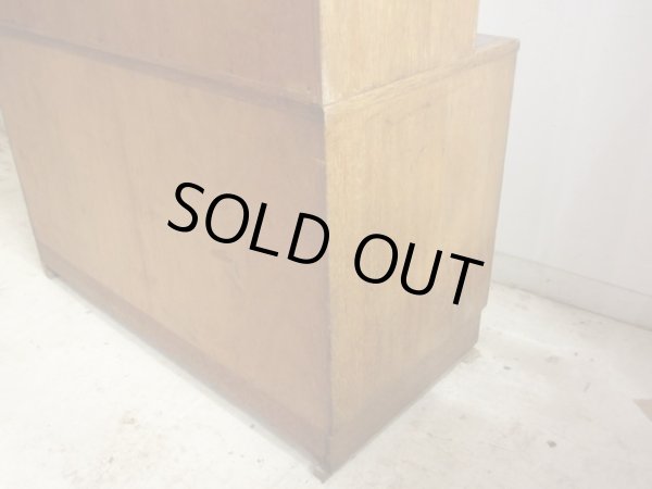 画像14: 木味良い ヴィンテージガラス戸棚 