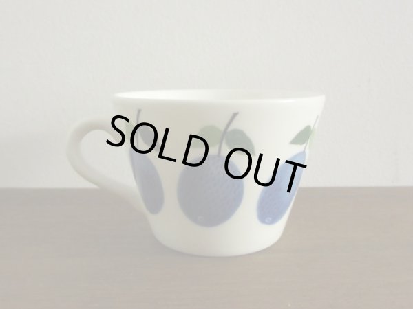 画像3: ヴィンテージ グスタフスベリ プルーヌス カップ&ソーサー (1)