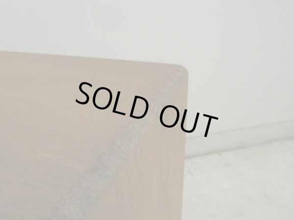 画像10: アンティーク 楢材のブックスタンド付5杯小引出し