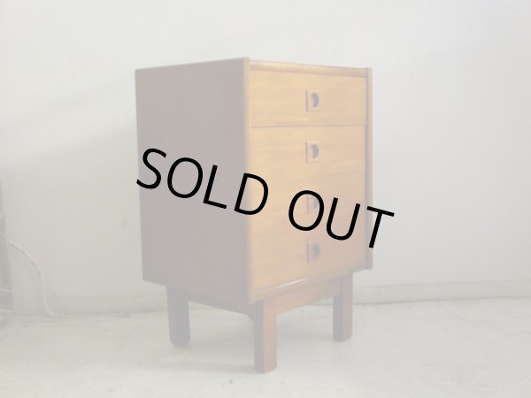 画像2: 北欧デザイン チーク材のチェスト