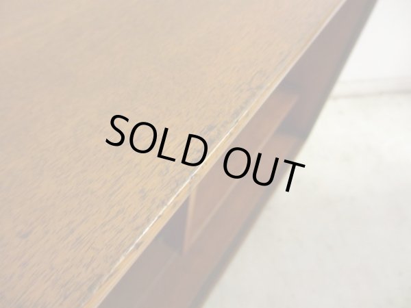 画像9: ヴィンテージ ジャパニーズモダンなガラス戸棚 ローボード