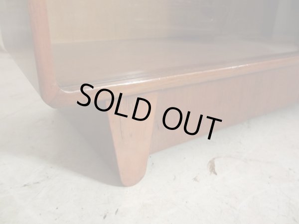 画像12: ヴィンテージ ジャパニーズモダンなガラス戸棚 ローボード