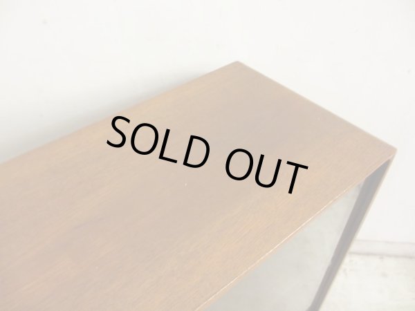 画像7: ヴィンテージ ジャパニーズモダンなガラス戸棚 ローボード