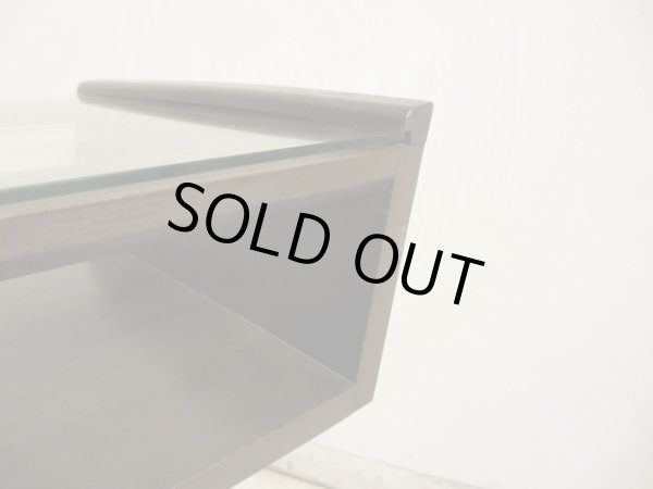 画像6: レトロ ヴィンテージ ガラストップセンターテーブル コーヒーテーブル