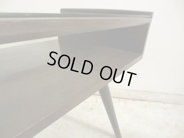 画像4: レトロ ヴィンテージ ガラストップセンターテーブル コーヒーテーブル