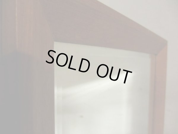 画像3: 北欧デザイン チーク材フレームミラー 鏡