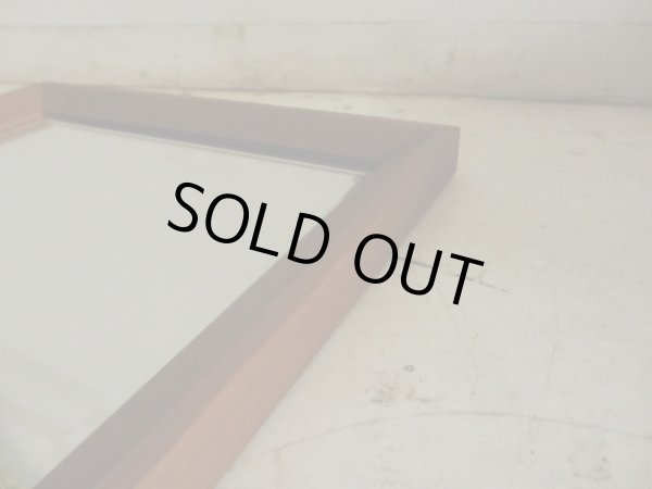 画像4: 北欧デザイン チーク材フレームミラー 鏡