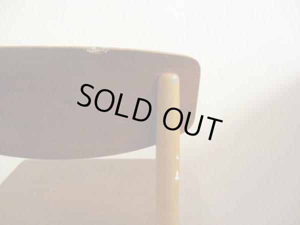 画像7: デンマーク ヴィンテージ KVETNY & SONNERS社 スクールチェア (1)