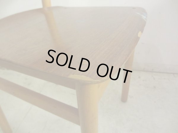 画像9: デンマーク ヴィンテージ KVETNY & SONNERS社 スクールチェア (1)