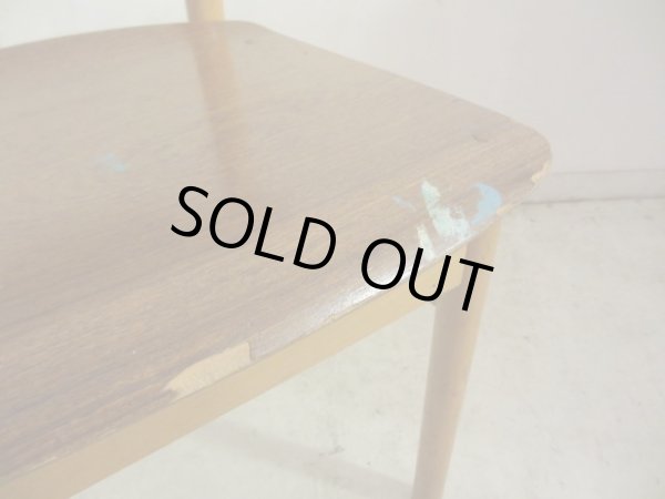 画像8: デンマーク ヴィンテージ KVETNY & SONNERS社 スクールチェア (1)