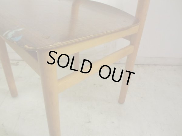 画像10: デンマーク ヴィンテージ KVETNY & SONNERS社 スクールチェア (1)