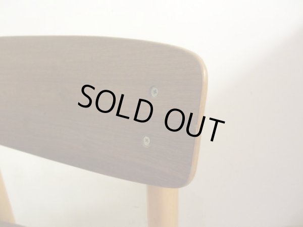 画像6: デンマーク ヴィンテージ KVETNY & SONNERS社 スクールチェア (1)