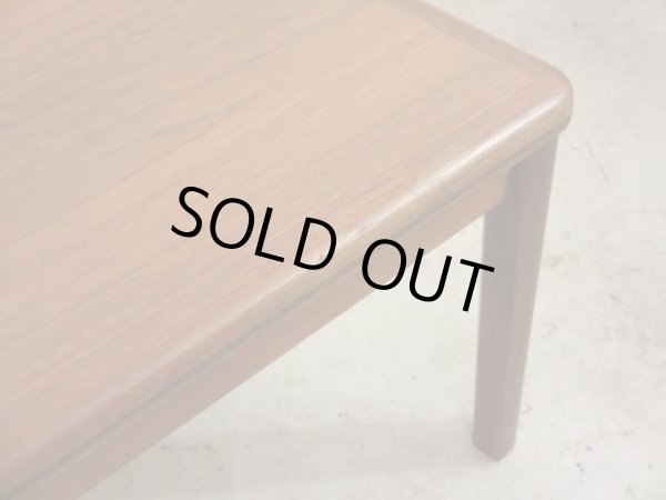 画像11: 北欧ヴィンテージ　チーク材の座卓 ローテーブル