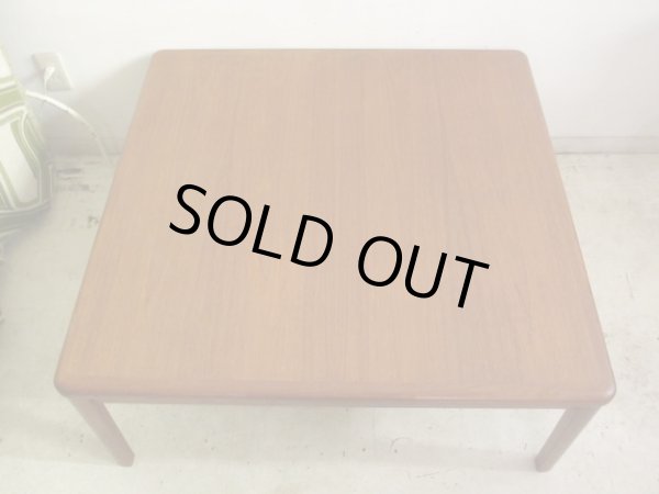 画像3: 北欧ヴィンテージ　チーク材の座卓 ローテーブル