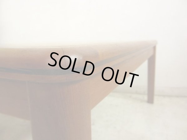 画像5: 北欧ヴィンテージ　チーク材の座卓 ローテーブル