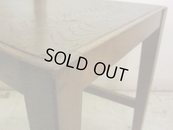 画像12: アンティーク 楢材のダイニングチェア 椅子