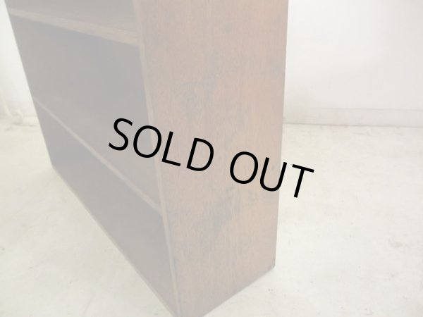 画像13: ヴィンテージ 木味良いラワン材の本棚