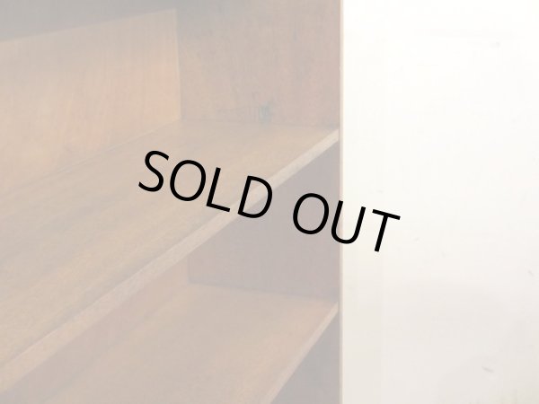 画像8: ヴィンテージ 木味良いラワン材の本棚