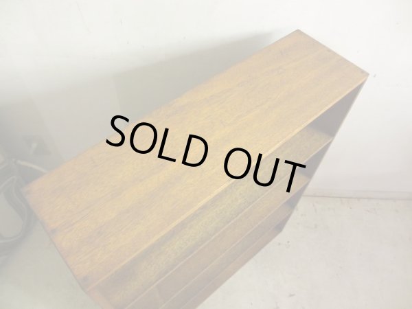 画像3: ヴィンテージ 木味良いラワン材の本棚