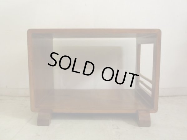 画像4: ヴィンテージ 明るい木味のサイドテーブル