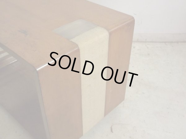 画像6: ヴィンテージ 明るい木味のサイドテーブル