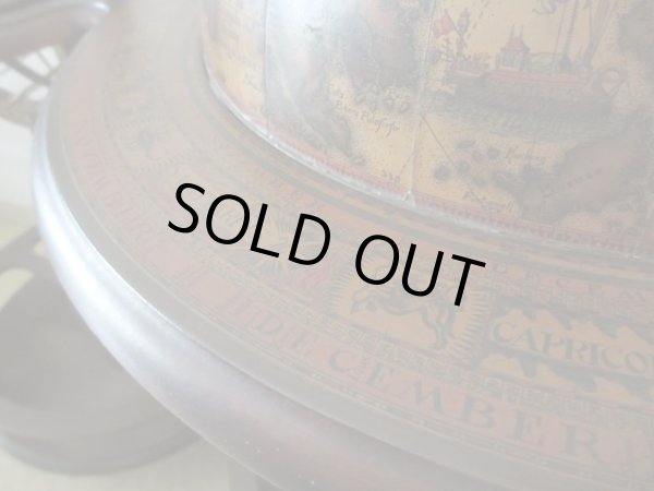 画像11: ヴィンテージ 地球儀ボトルワゴン バーキャビネット 大航海時代