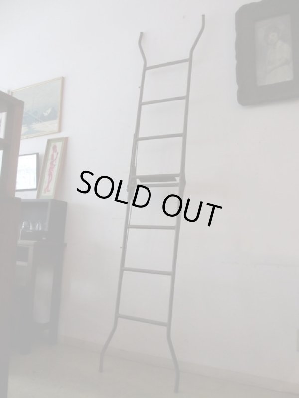 画像2: ヴィンテージ 鉄製の脚立 